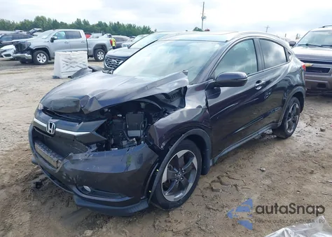 2018 Honda Hr-V Ex-L from USA, damaged, VIN 3CZRU5H74JM702034